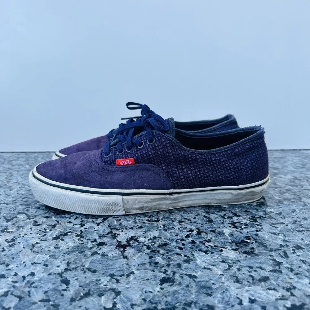 Vans Vault Authentic LX x Knoll Textiles Suede collaborative sneakers Men’s 10.5